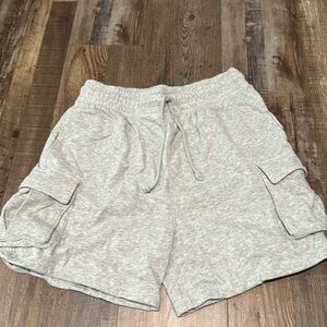 Comfy grey long shorts